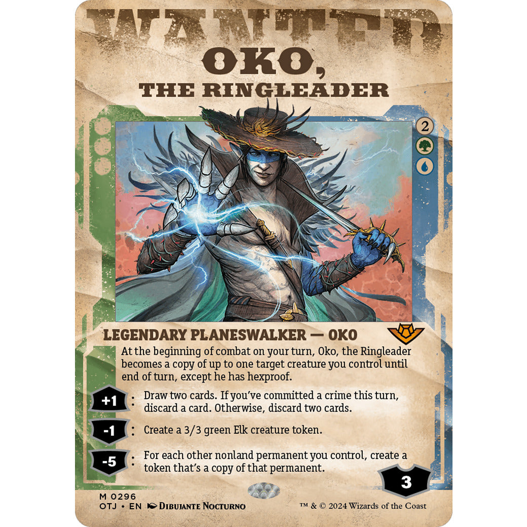 Oko, the Ringleader (Showcase) (Outlaws of Thunder Junction) Near Mint