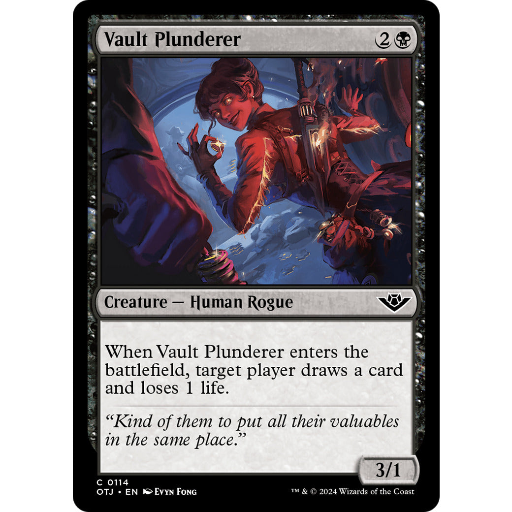 Vault Plunderer (Outlaws of Thunder Junction) Light Play Foil