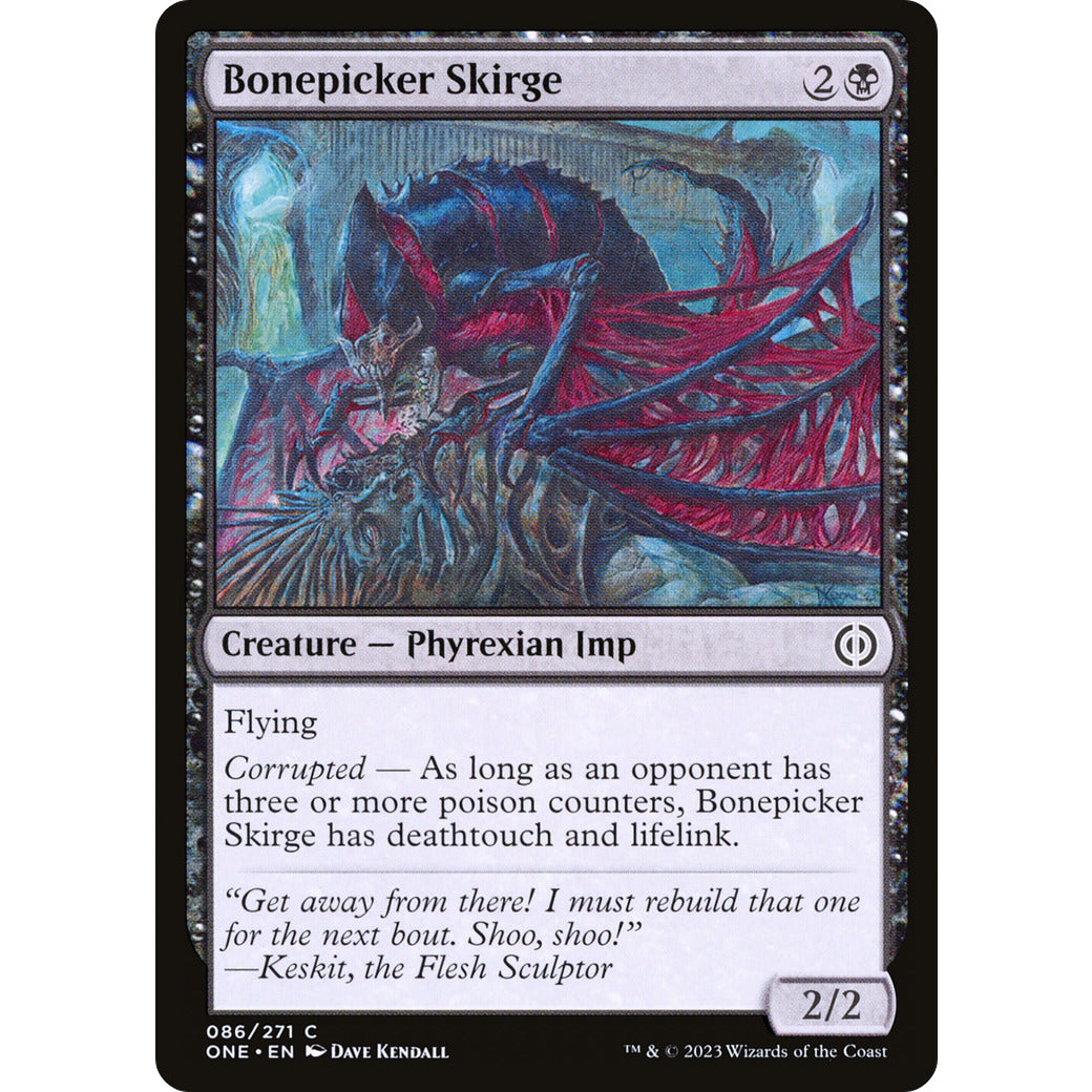 Bonepicker Skirge (Phyrexia: All Will Be One) Near Mint Foil
