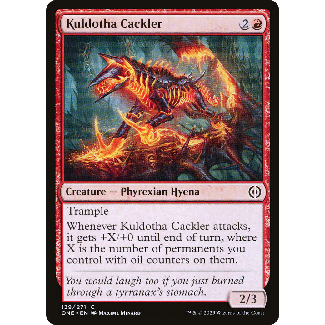 Kuldotha Cackler (Phyrexia: All Will Be One) Near Mint Foil