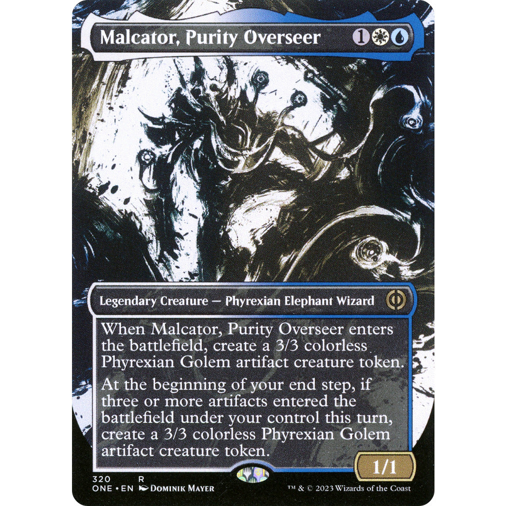 Malcator, Purity Overseer (Showcase) (Phyrexia: All Will Be One) Near Mint