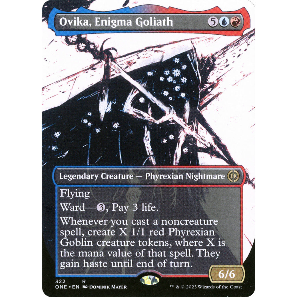 Ovika, Enigma Goliath (Showcase) (Phyrexia: All Will Be One) Near Mint