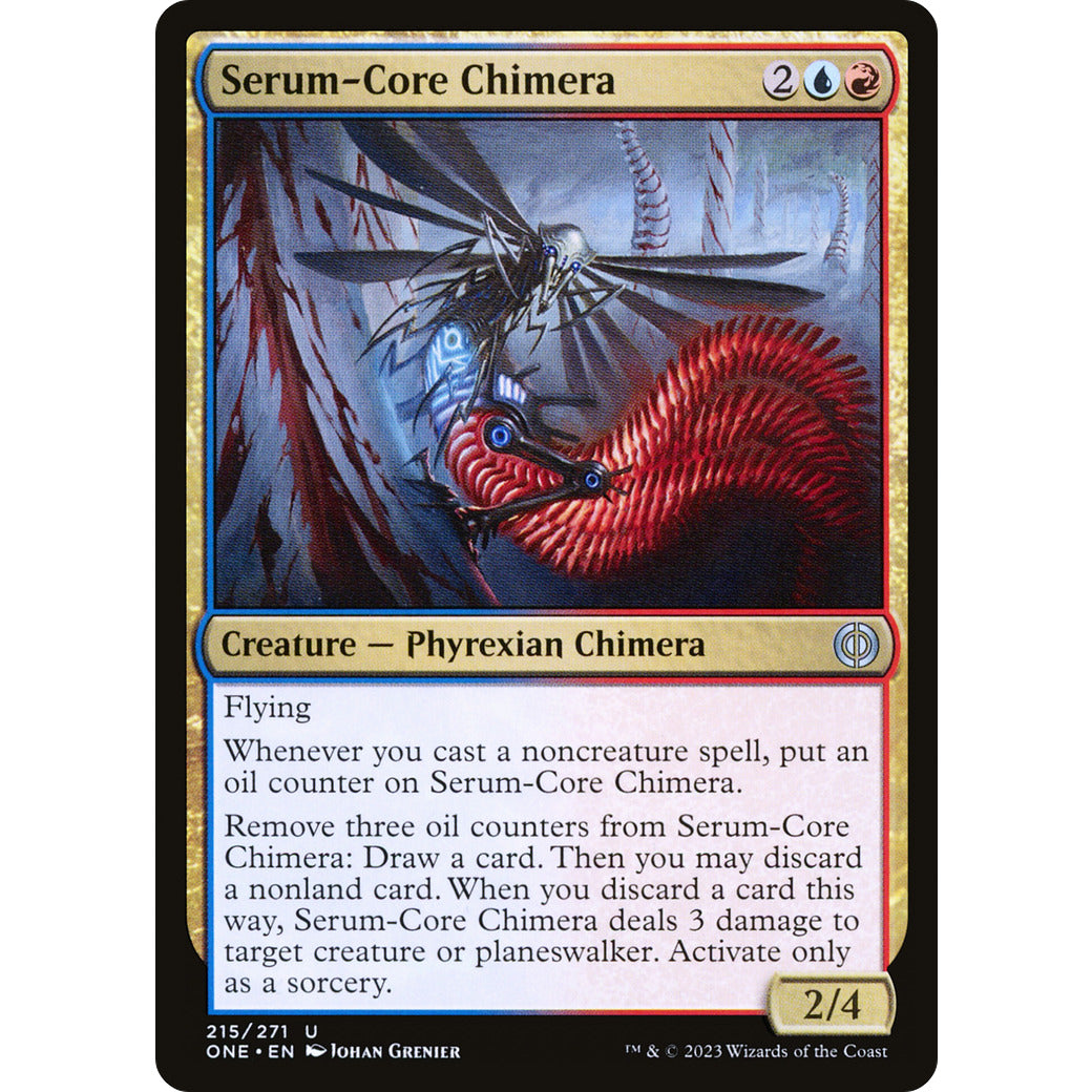 Serum-Core Chimera (Phyrexia: All Will Be One) Near Mint Foil