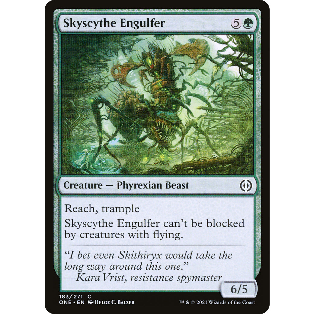 Skyscythe Engulfer (Phyrexia: All Will Be One) Near Mint Foil