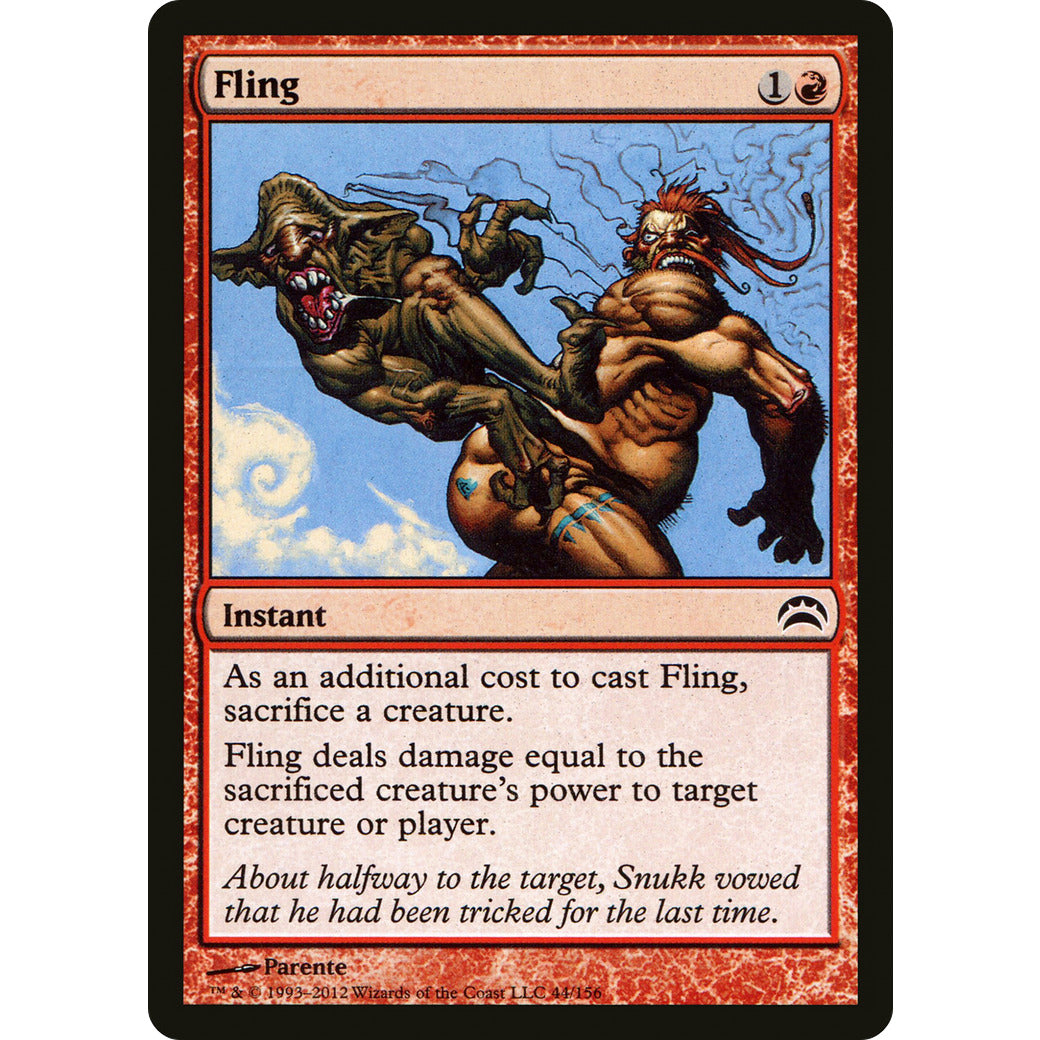 Fling (Planechase 2012) Light Play