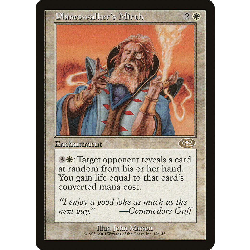 Planeswalker's Mirth (Planeshift) Light Play