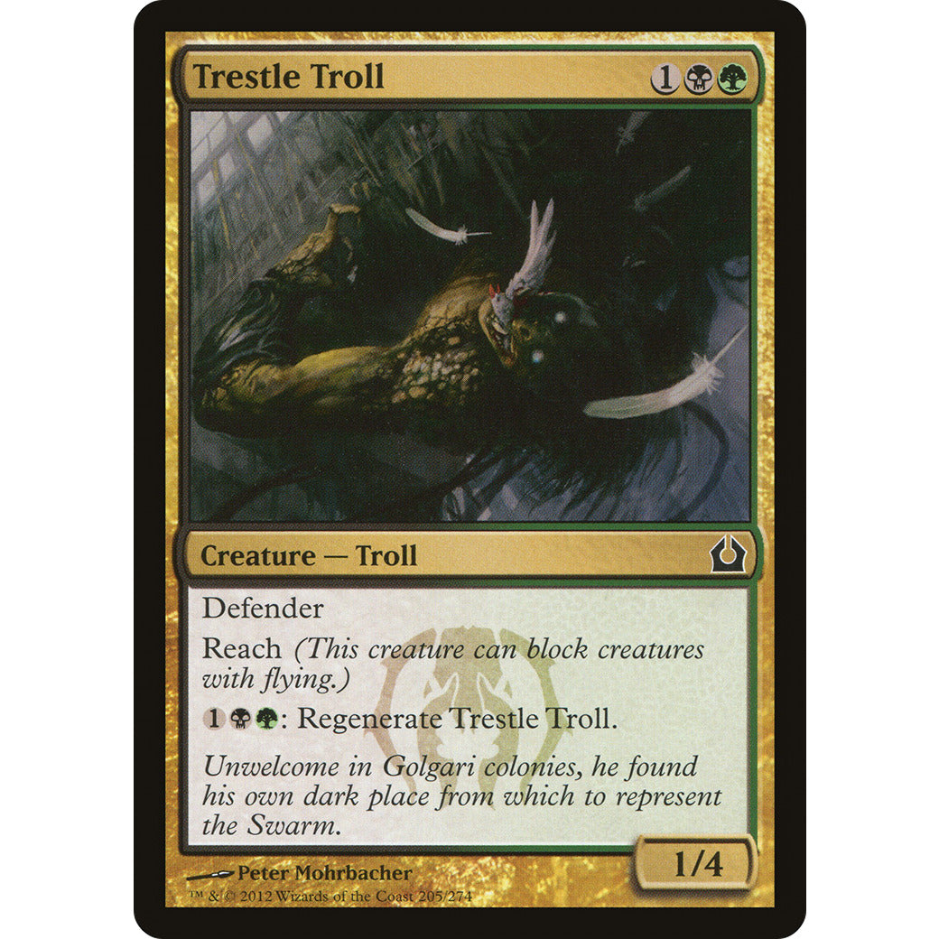 Trestle Troll (Return to Ravnica) Light Play