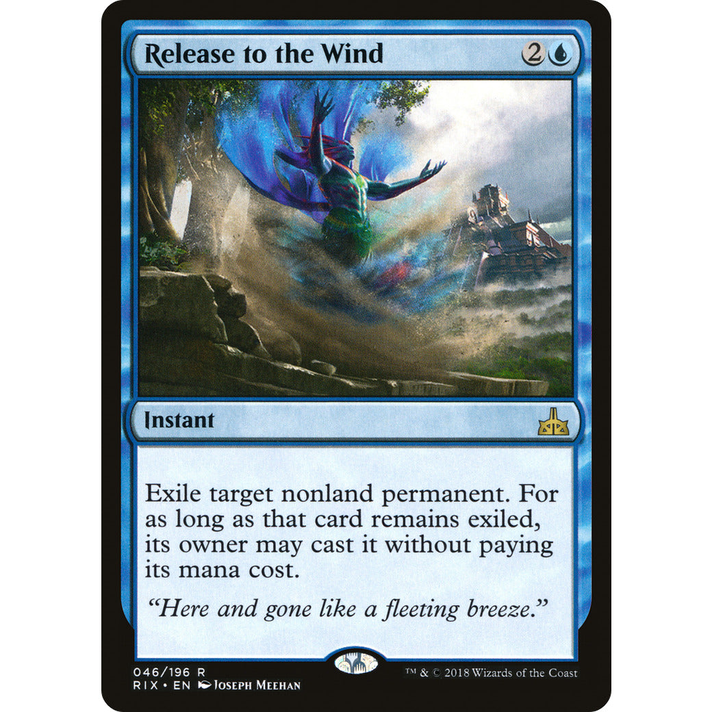 Release to the Wind (Rivals of Ixalan) Light Play
