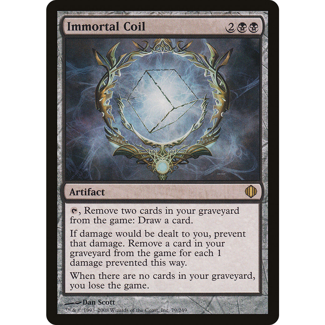 Immortal Coil (Shards of Alara) Light Play