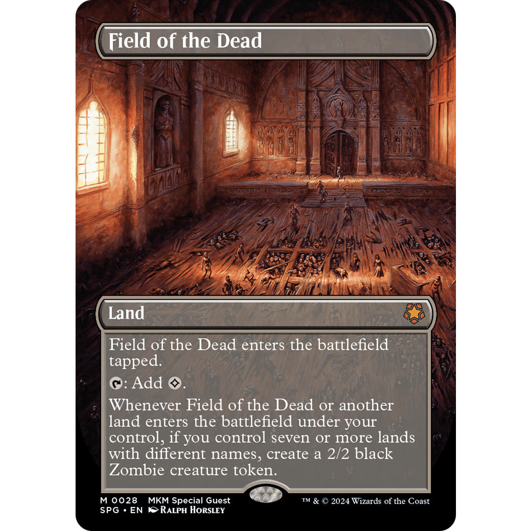 Field of the Dead (Borderless) (Special Guests) Near Mint