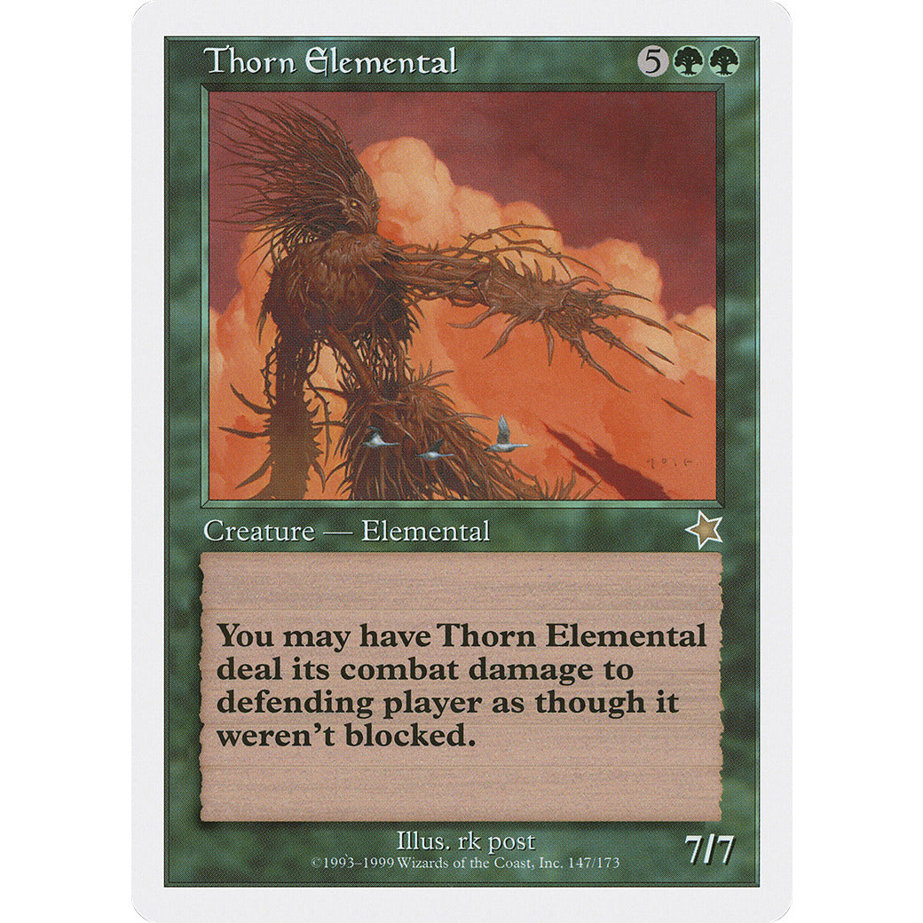 Thorn Elemental (Starter 1999) Light Play