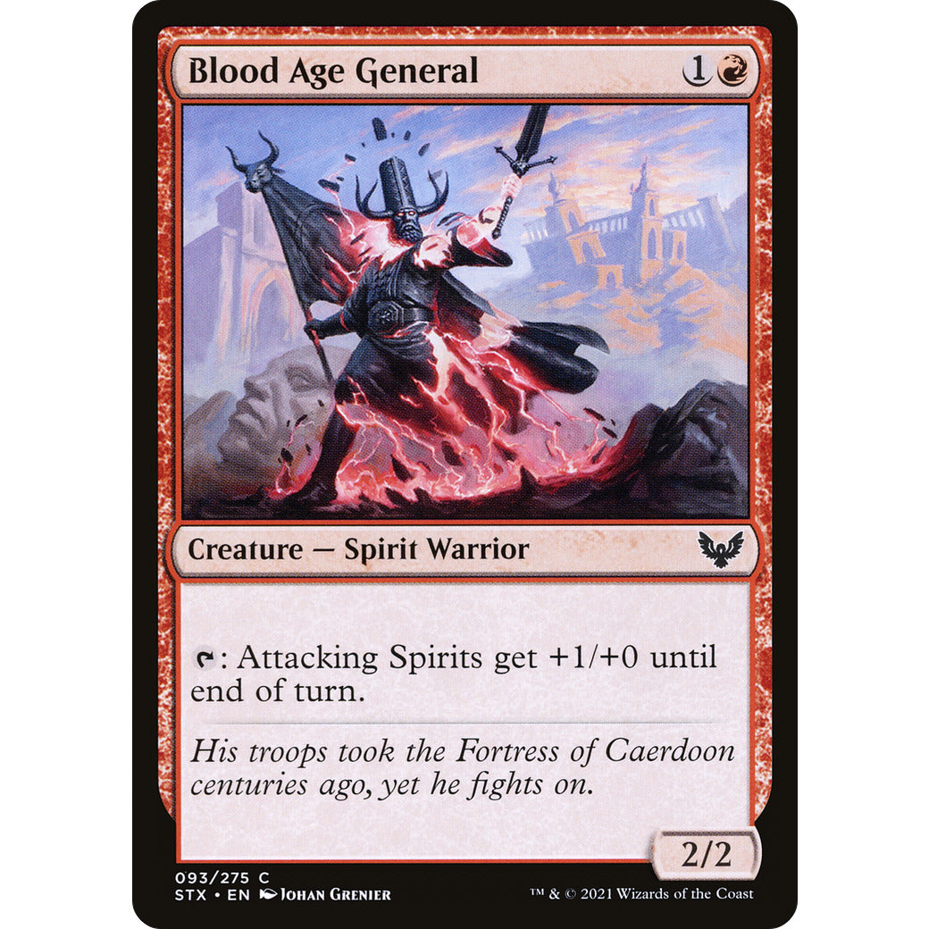 Blood Age General (Strixhaven) Near Mint Foil