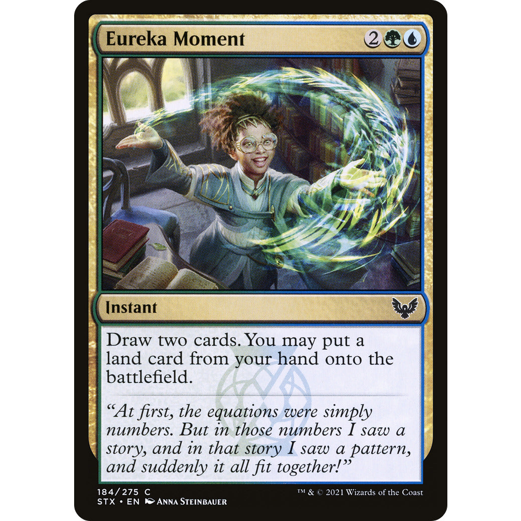 Eureka Moment (Strixhaven) Near Mint Foil