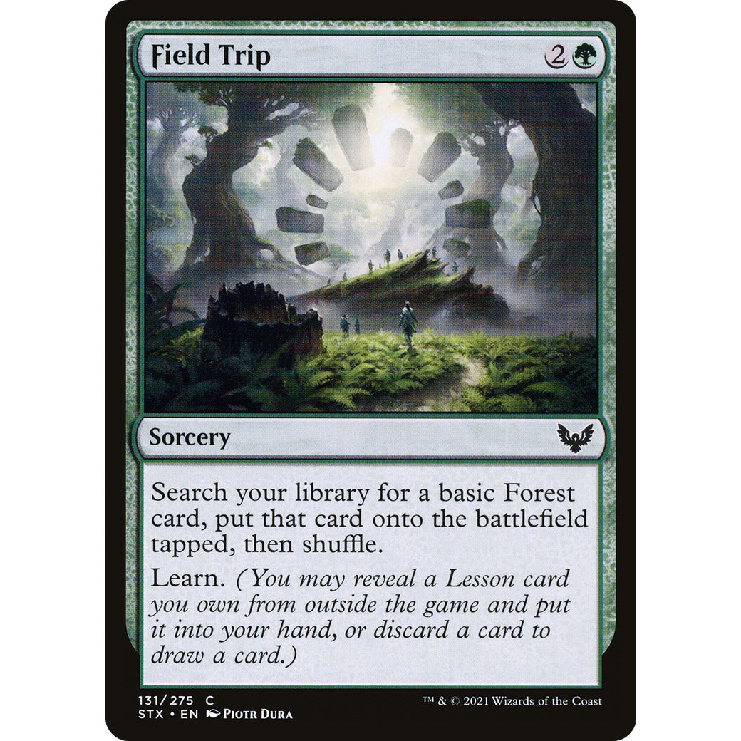 Field Trip (Strixhaven) Near Mint Foil