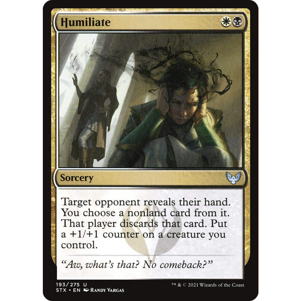 Humiliate (Strixhaven) Near Mint Foil