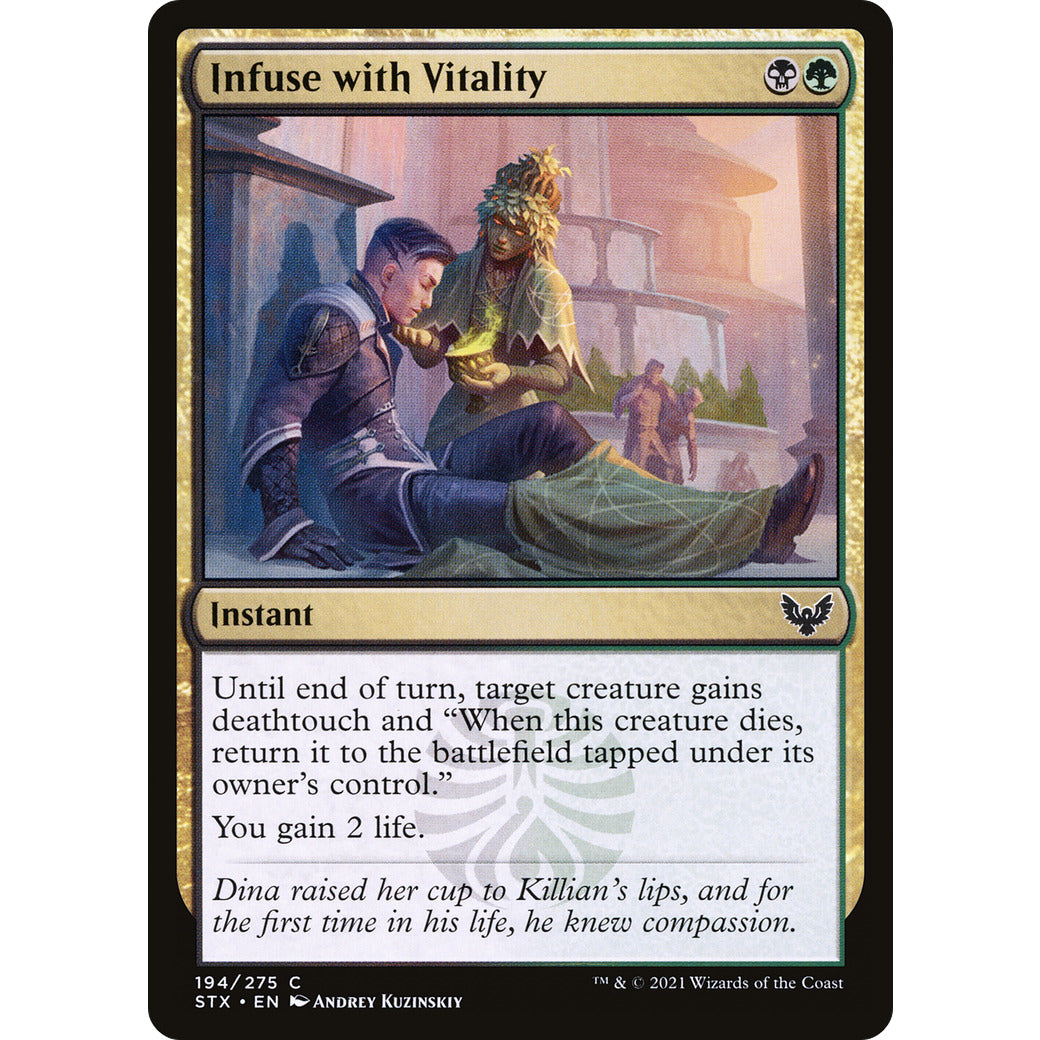 Infuse with Vitality (Strixhaven) Near Mint Foil