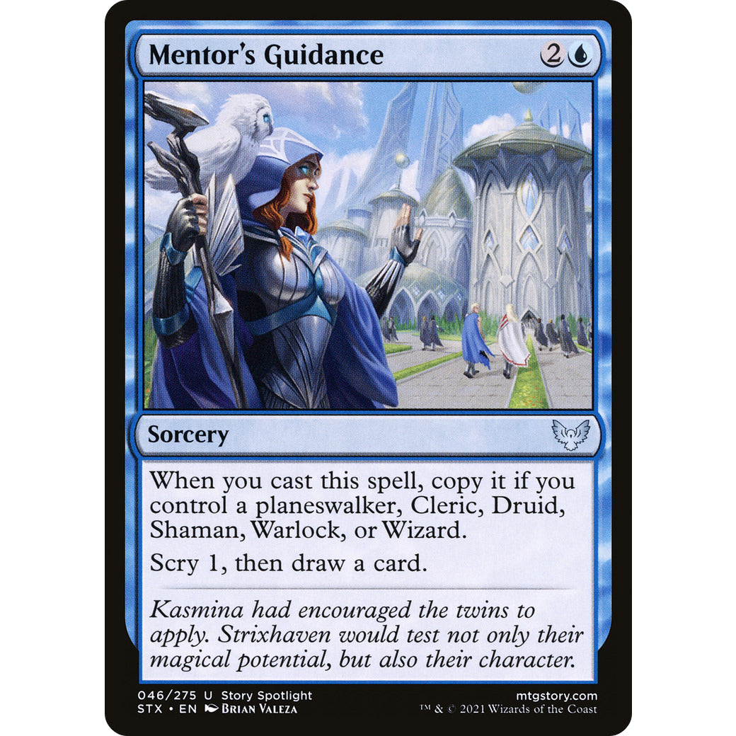 Mentor's Guidance (Strixhaven) Near Mint Foil