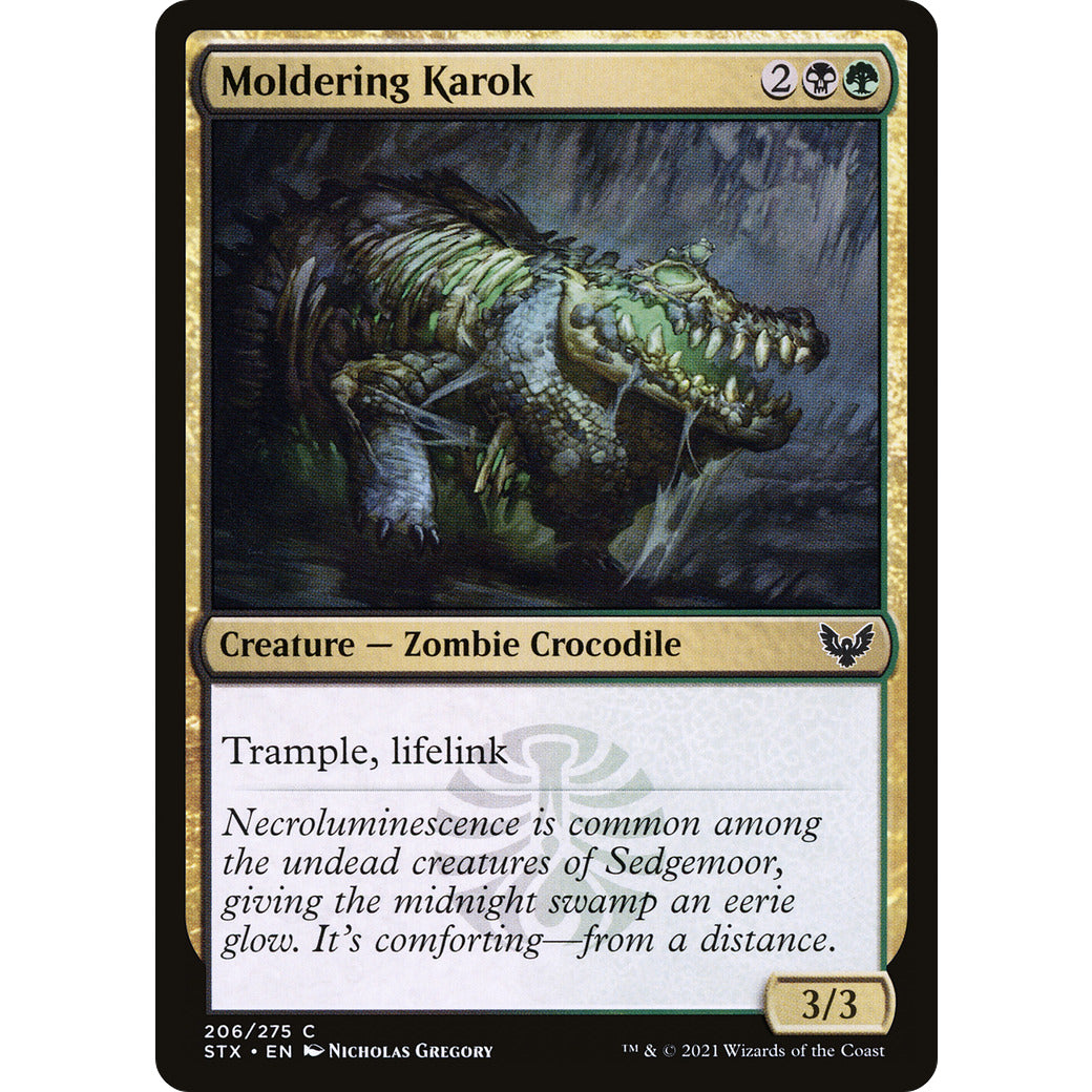Moldering Karok (Strixhaven) Near Mint Foil