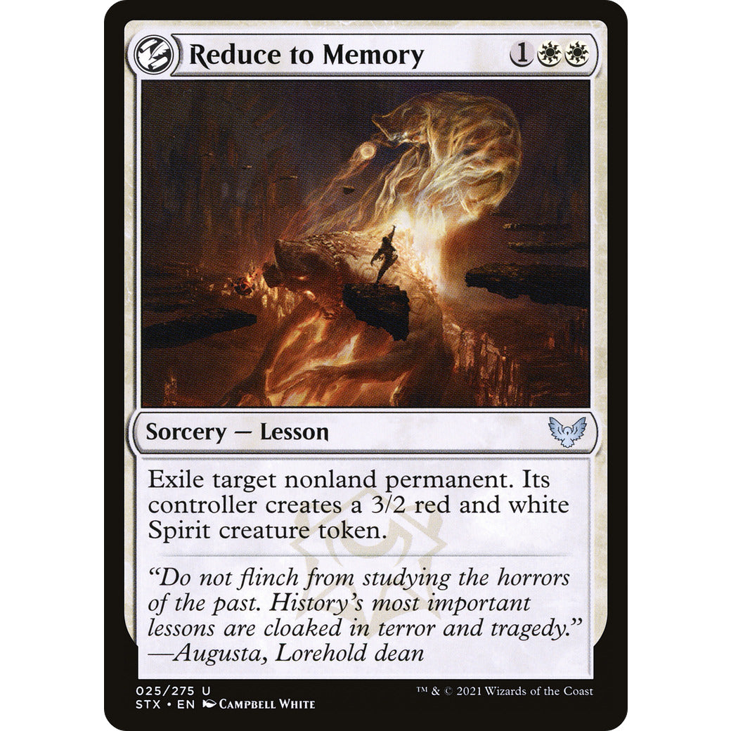 Reduce to Memory (Strixhaven) Near Mint Foil