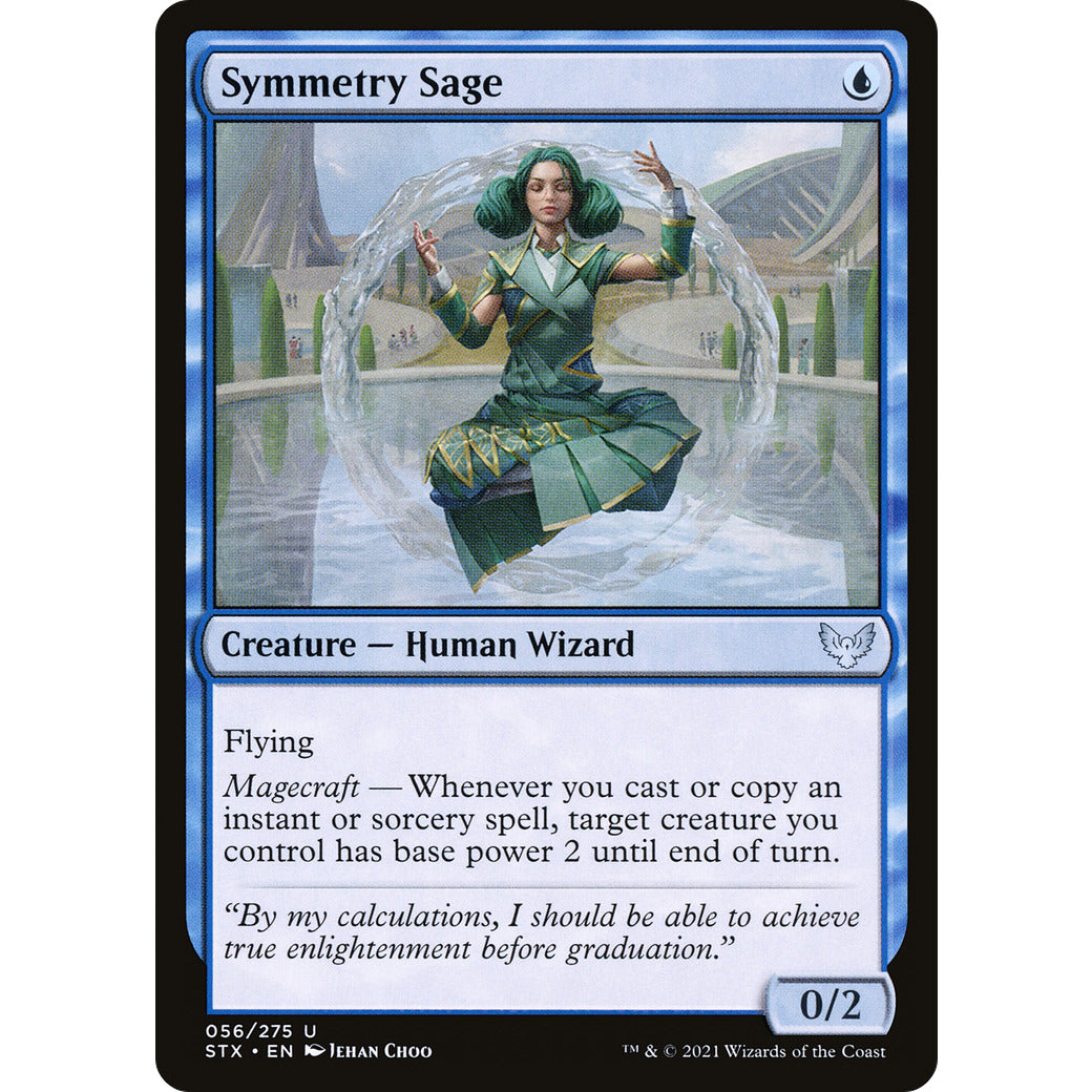 Symmetry Sage (Strixhaven) Near Mint Foil