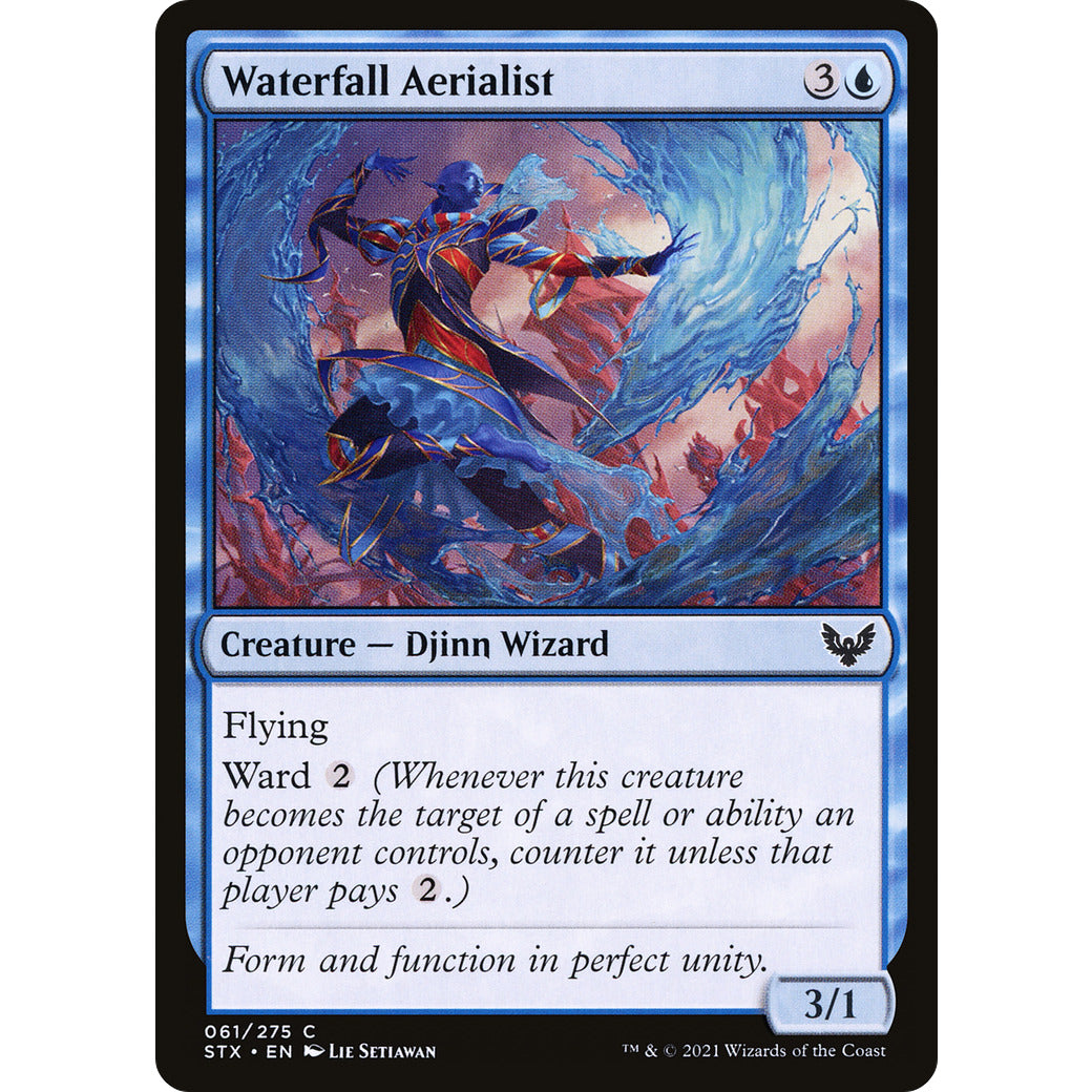 Waterfall Aerialist (Strixhaven) Near Mint Foil