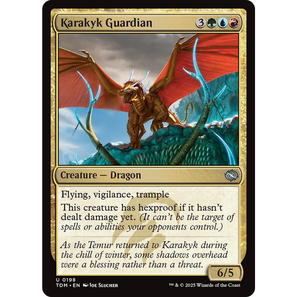 Karakyk Guardian (Tarkir: Dragonstorm) Near Mint Foil