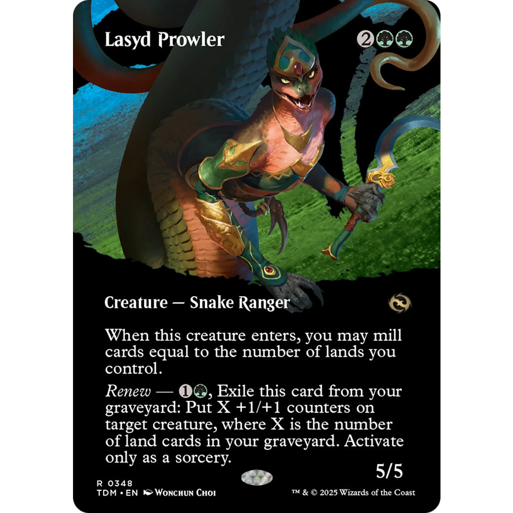 Lasyd Prowler (Borderless) (Tarkir: Dragonstorm) Near Mint