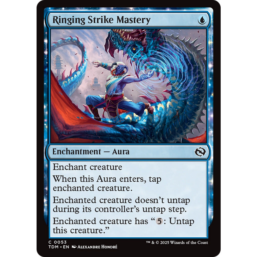 Ringing Strike Mastery (Tarkir: Dragonstorm) Near Mint Foil