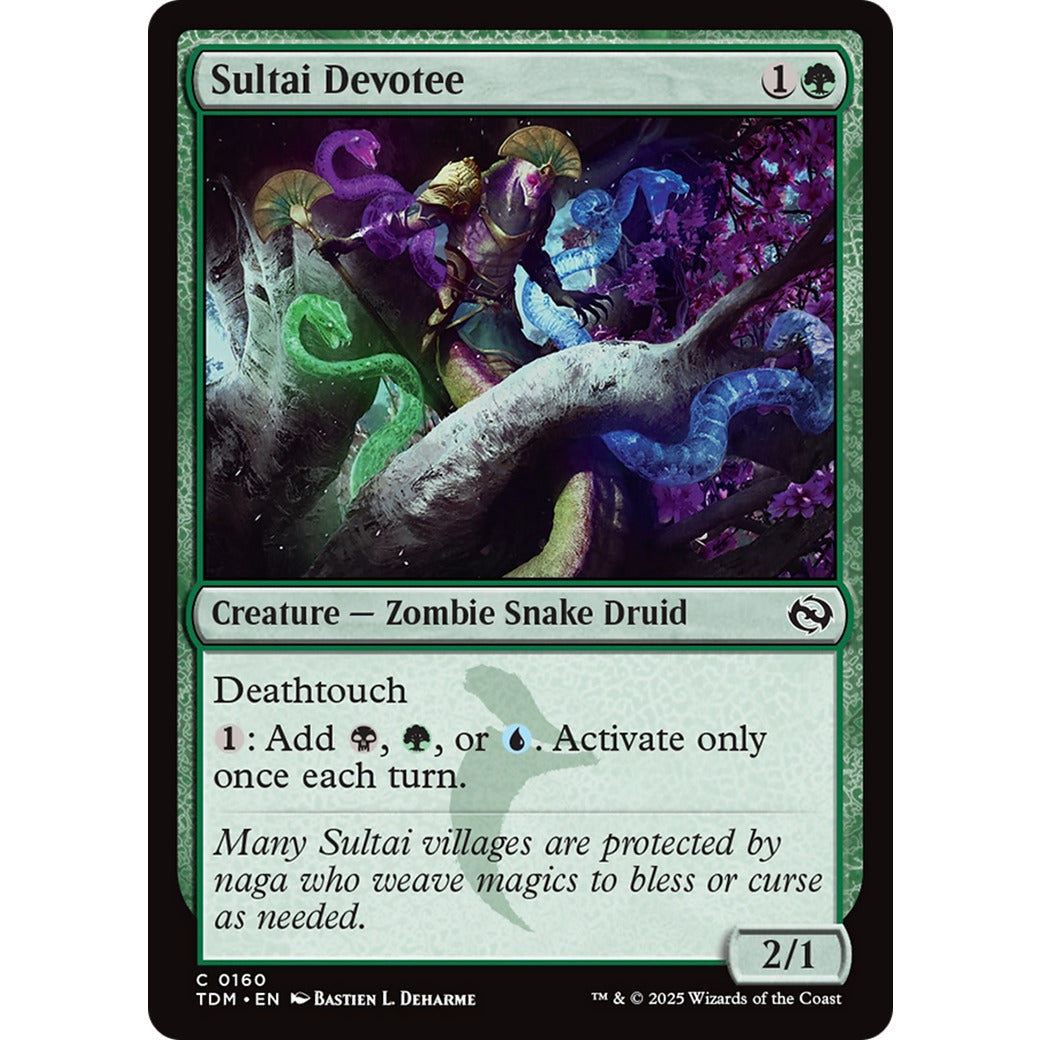 Sultai Devotee (Tarkir: Dragonstorm) Near Mint Foil
