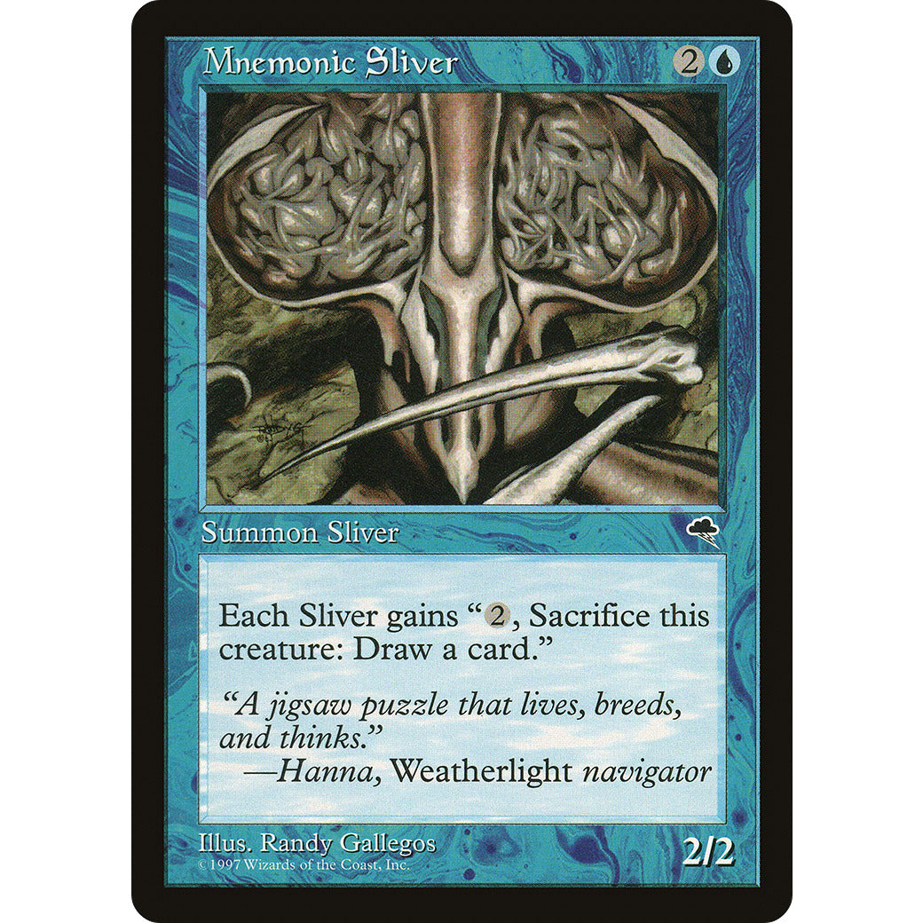 Mnemonic Sliver (Tempest) Light Play