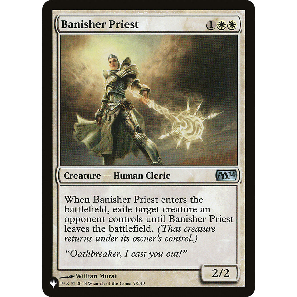 Banisher Priest (The List) Near Mint