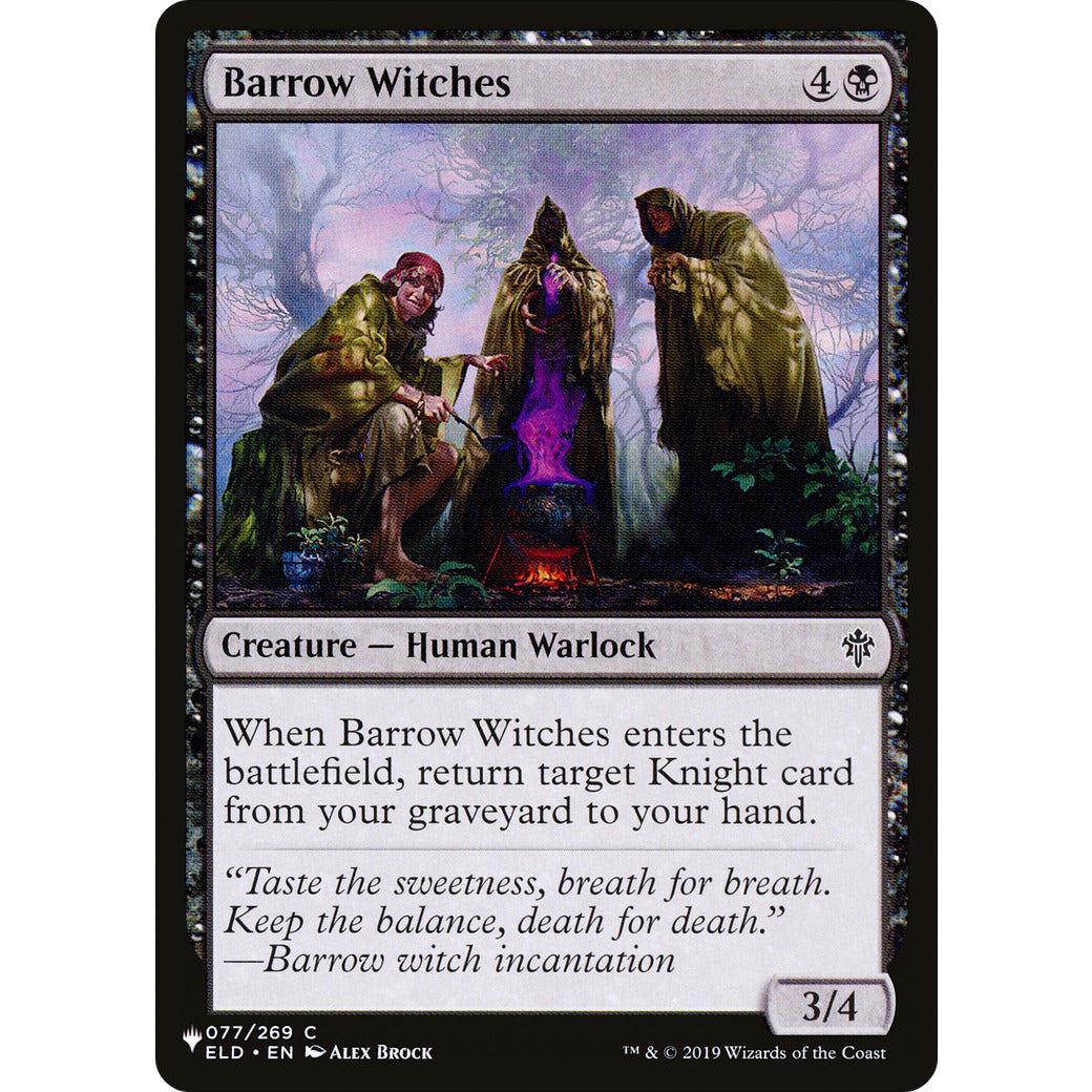 Barrow Witches (The List) Light Play