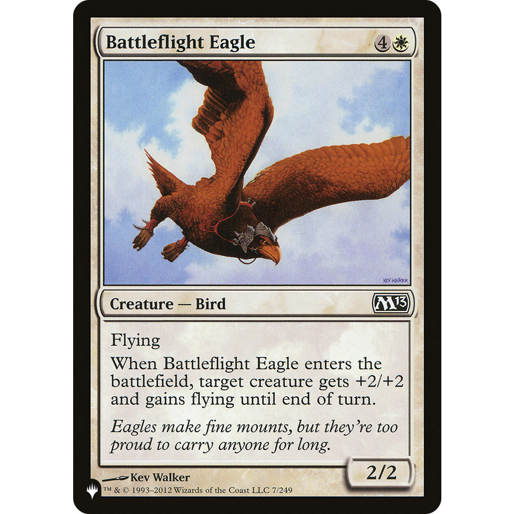 Battleflight Eagle (The List) Light Play