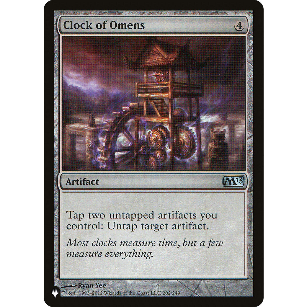 Clock of Omens (The List) Light Play
