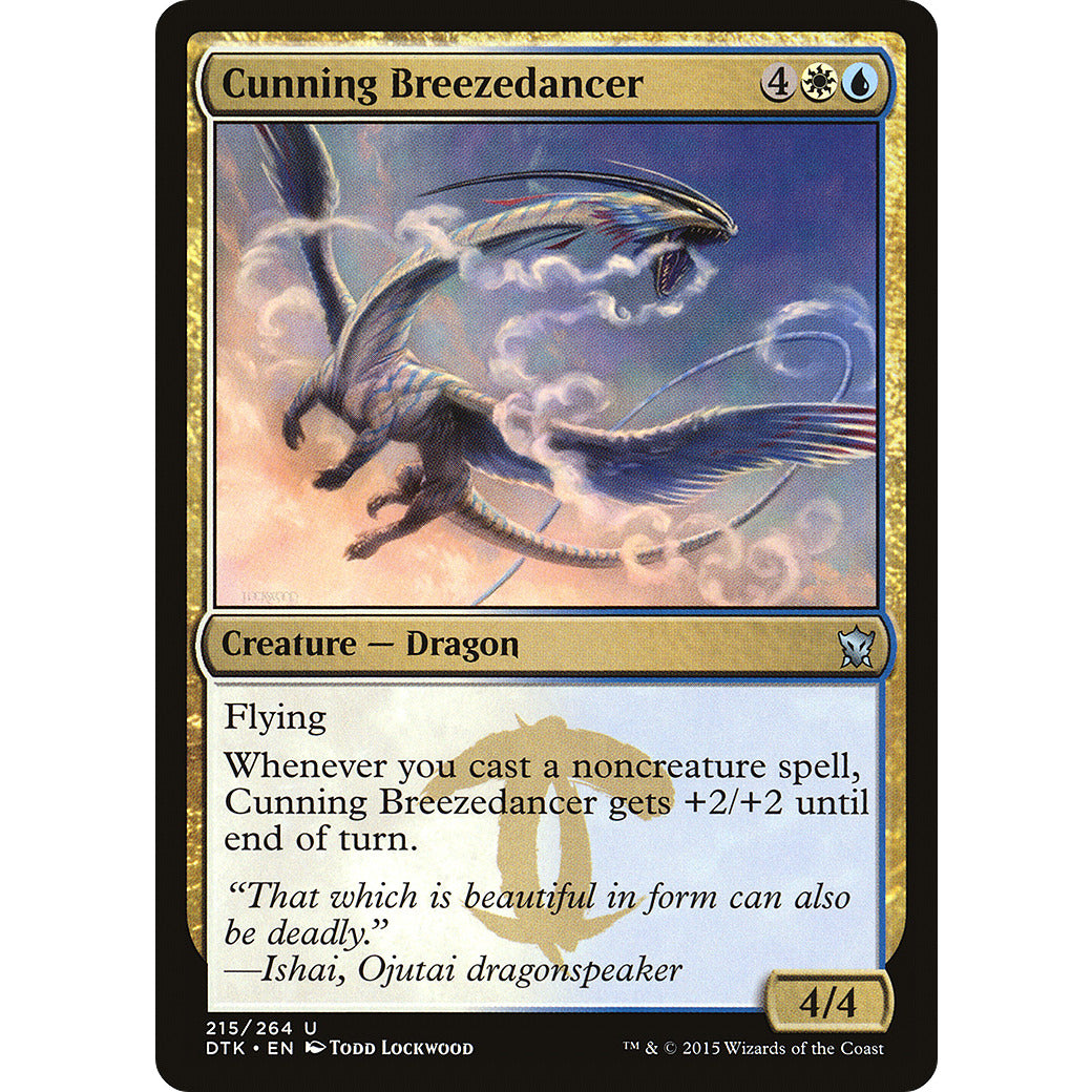 Cunning Breezedancer (Mystery Booster) Light Play