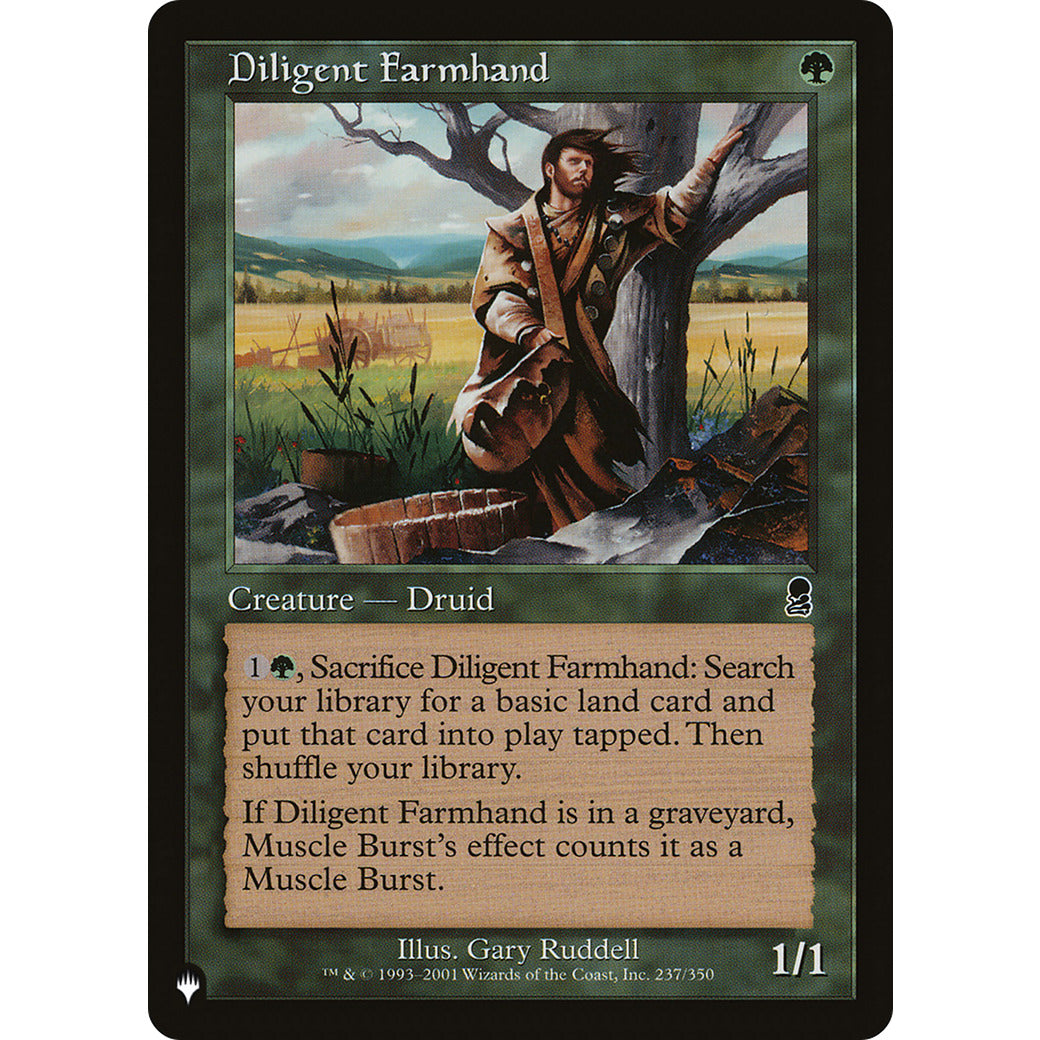 Diligent Farmhand (The List) Near Mint
