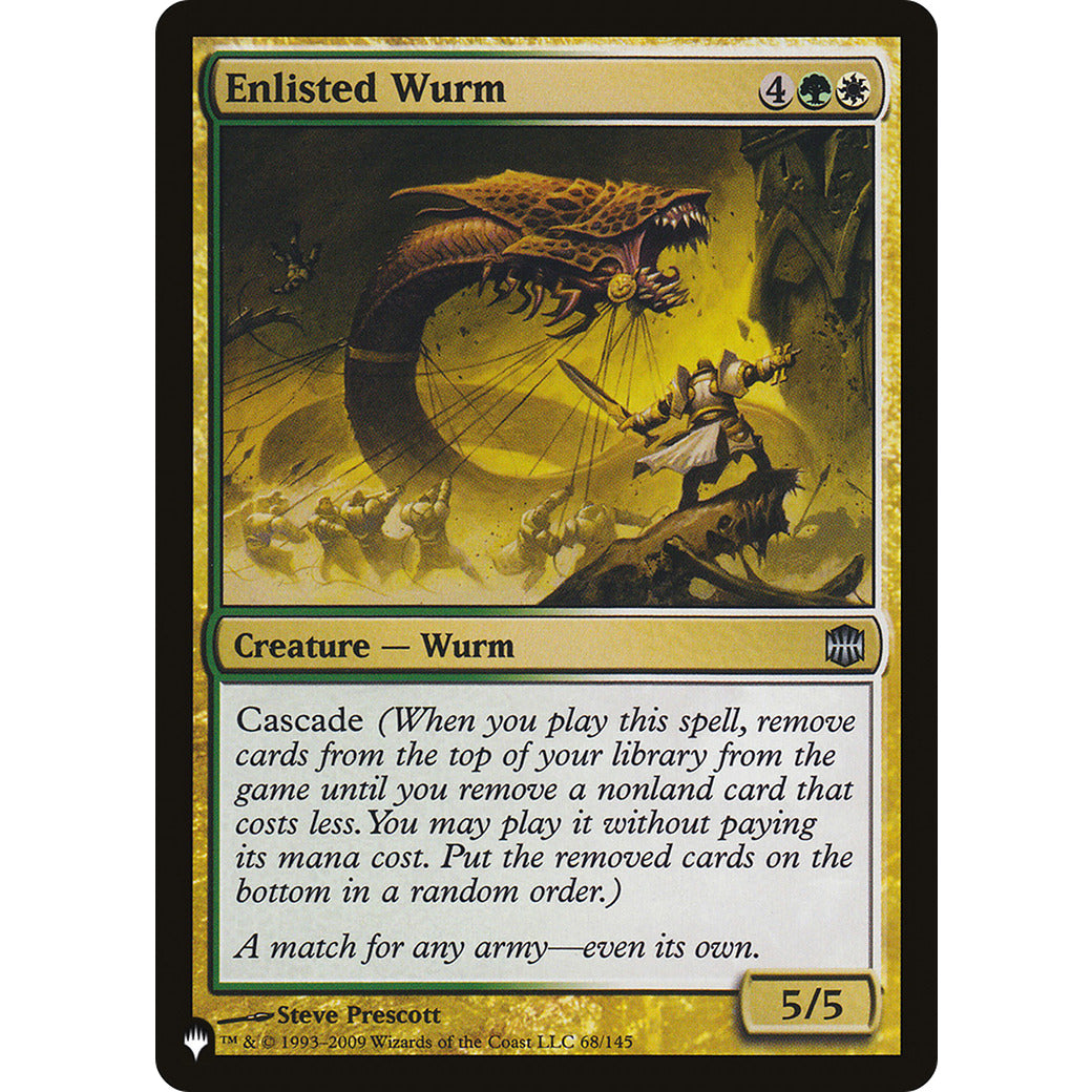 Enlisted Wurm (The List) Near Mint