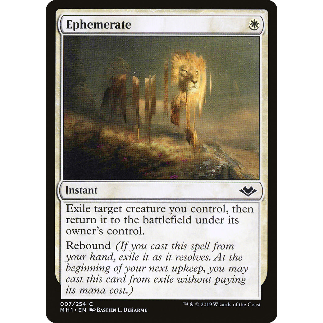 Ephemerate (Mystery Booster) Light Play