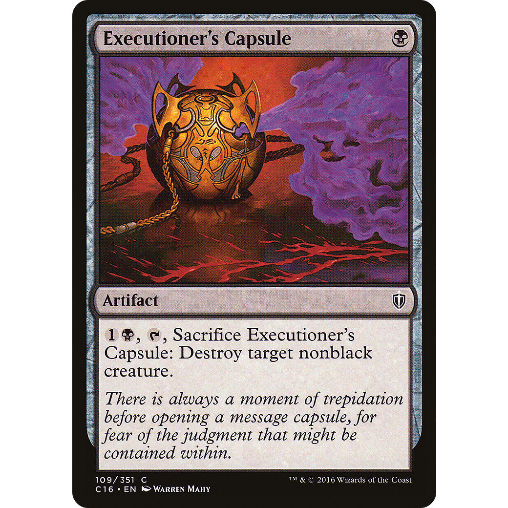 Executioner's Capsule (Mystery Booster) Light Play