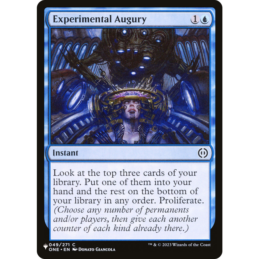 Experimental Augury (The List) Near Mint