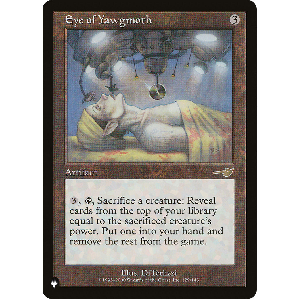 Eye of Yawgmoth (The List) Light Play