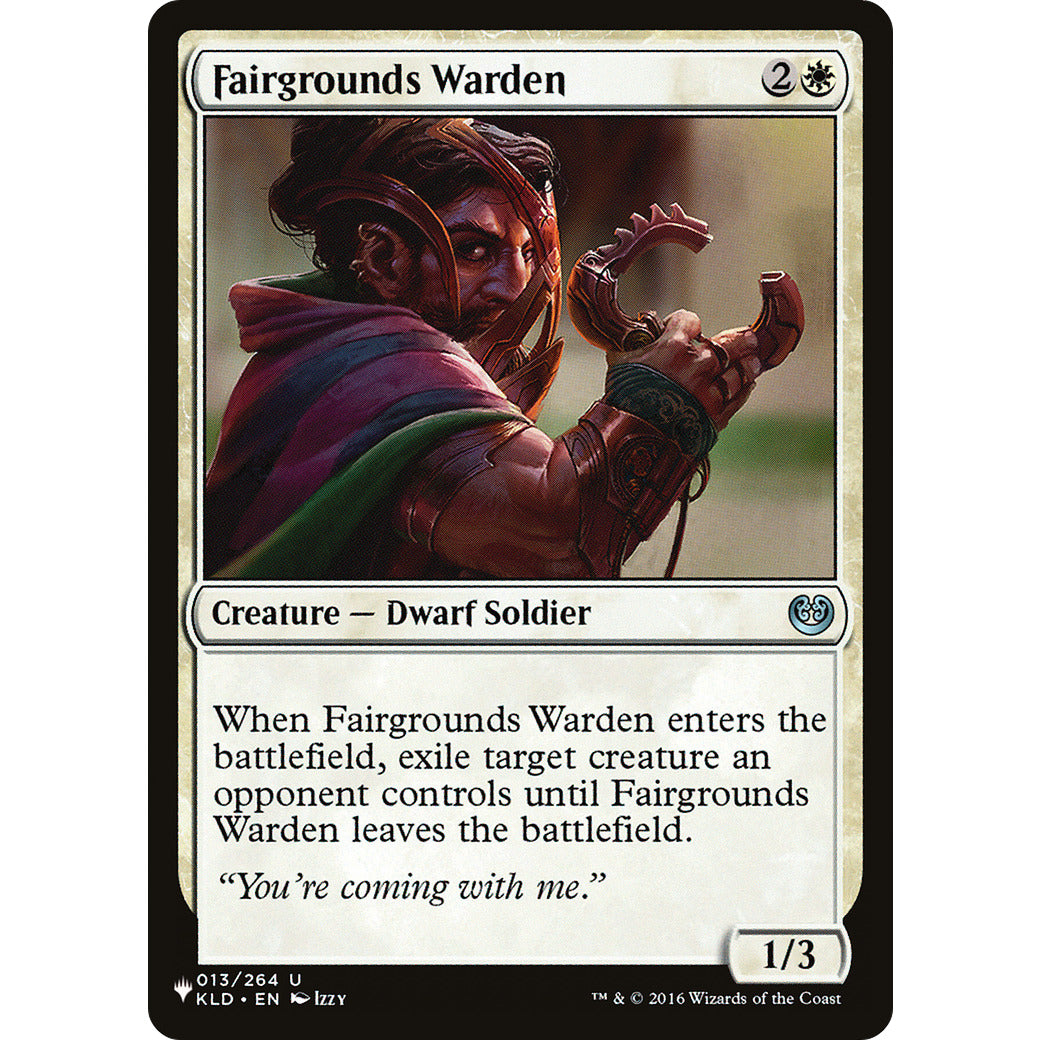 Fairgrounds Warden (The List) Near Mint