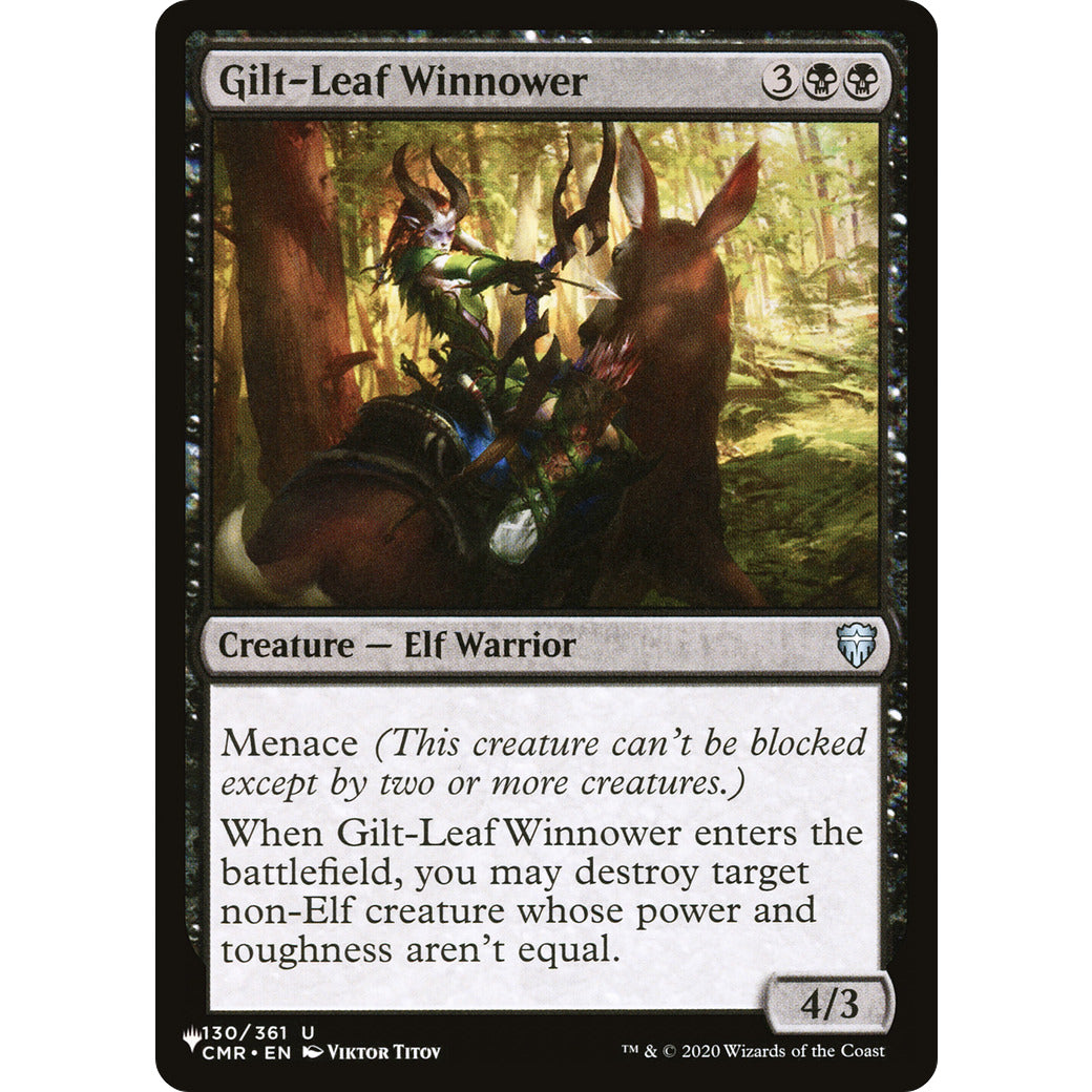 Gilt-Leaf Winnower (The List) Near Mint