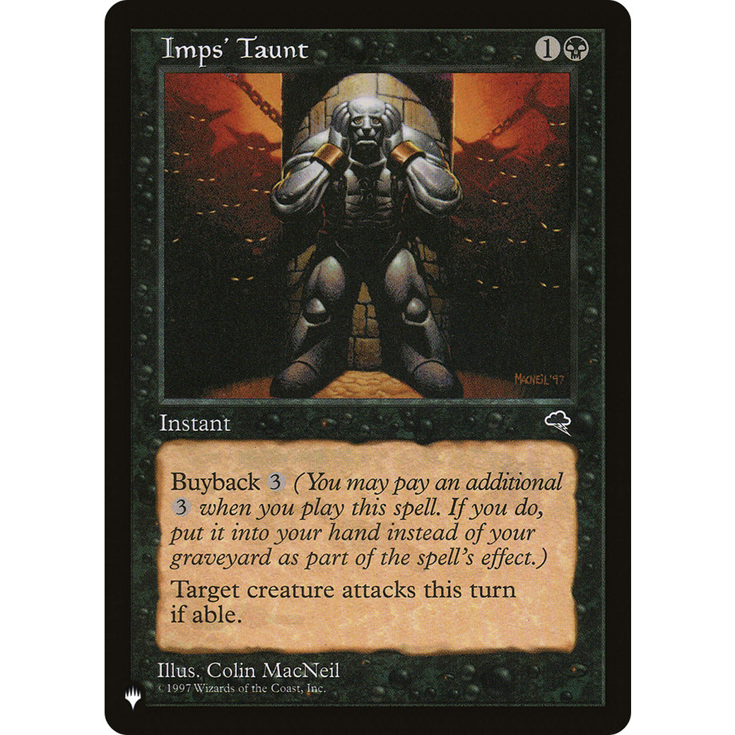 Imps' Taunt (The List) Light Play
