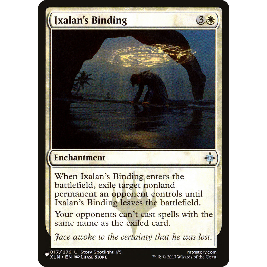Ixalan's Binding (The List) Light Play