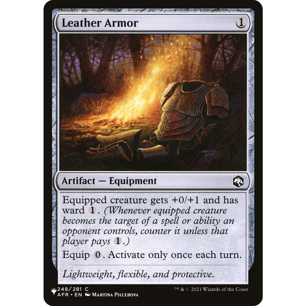 Leather Armor (The List) Light Play