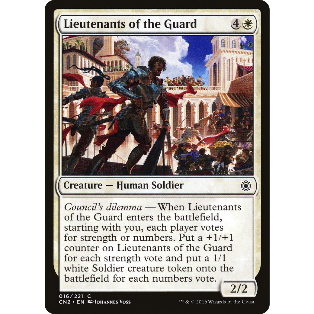 Lieutenants of the Guard (Mystery Booster) Light Play