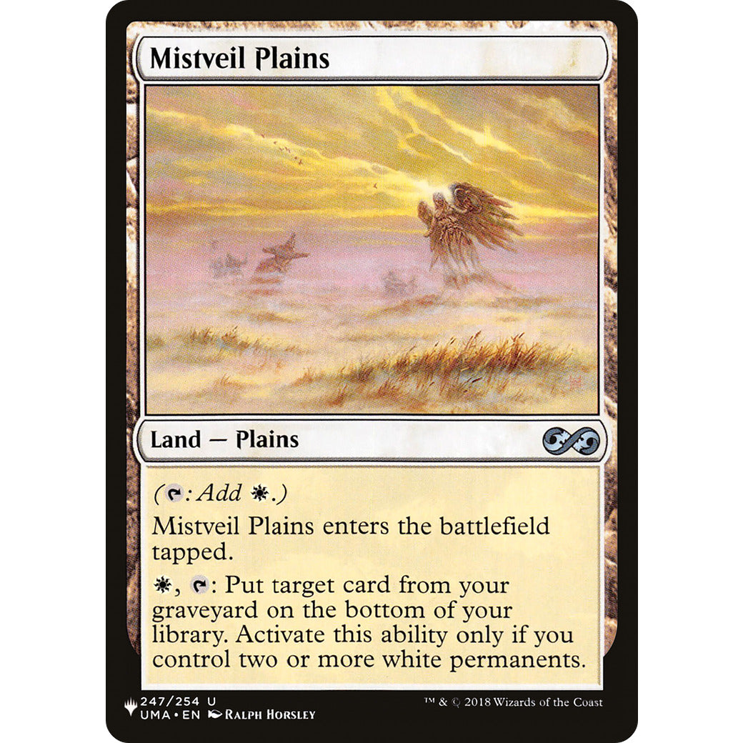 Mistveil Plains (The List) Near Mint