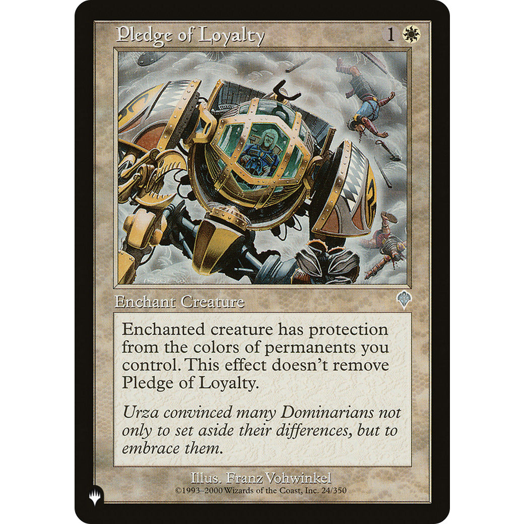 Pledge of Loyalty (The List) Near Mint