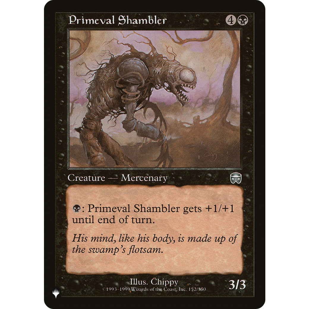 Primeval Shambler (The List) Near Mint